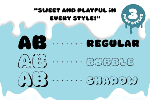 Fox Milky: 3 Font Styles Font Fox7 By Rattana 