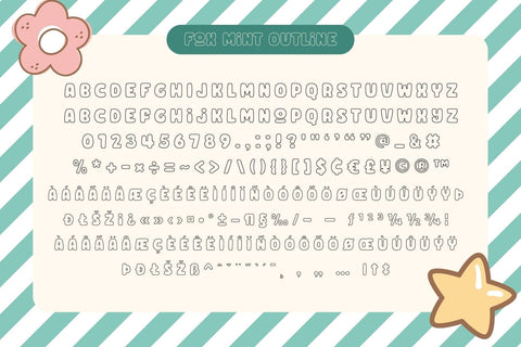 Fox Mint 5 Fonts Style Font Fox7 By Rattana 