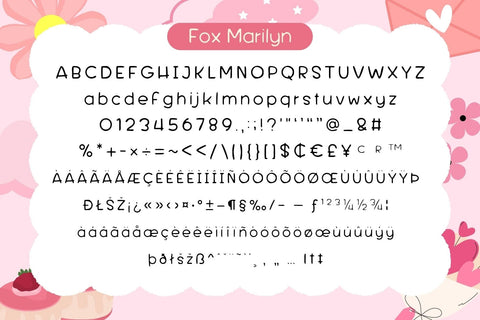 Fox Morning Font Font Fox7 By Rattana 