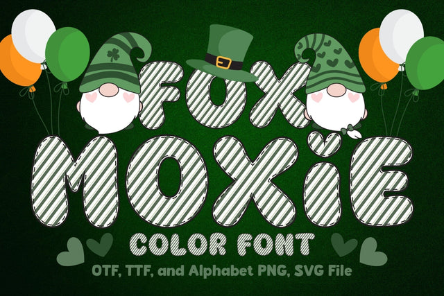 Fox Moxie Color Font Font Fox7 By Rattana 