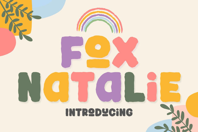 Fox Natalie Font Font Fox7 By Rattana 