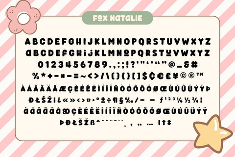 Fox Natalie Font Font Fox7 By Rattana 