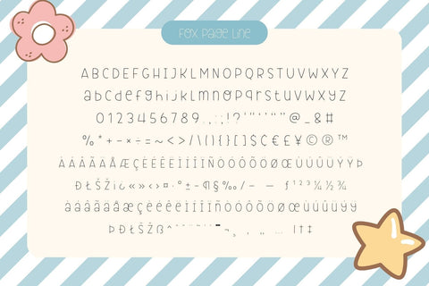 Fox Paige 5 Fonts Style Font Fox7 By Rattana 