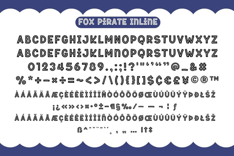 Fox Pirate Fonts 5 Style Font Fox7 By Rattana 