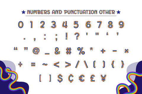 Fox Pride Color Font Font Fox7 By Rattana 