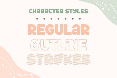 Fox Puddin: 3 Font Styles Font Fox7 By Rattana 