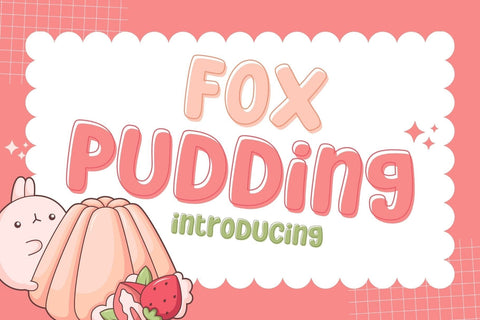 Fox Pudding Font Font Fox7 By Rattana 