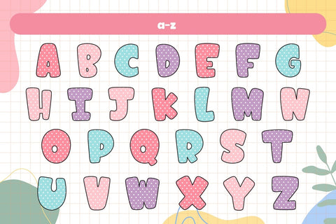 Fox Rabbit Color Font Font Fox7 By Rattana 