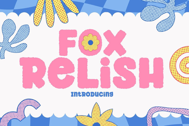 Fox Relish Font Font Fox7 By Rattana 