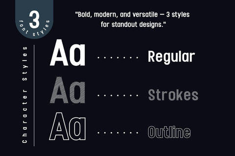 Fox Rivea: 3 Font Styles SVG Fox7 By Rattana 