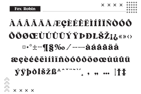 Fox Robin Font Font Fox7 By Rattana 
