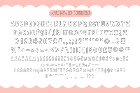 Fox Sadie Fonts 5 Style Font Fox7 By Rattana 
