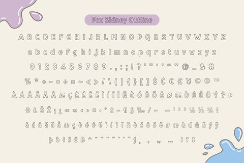 Fox Sidney : 4 Font Style Font Fox7 By Rattana 