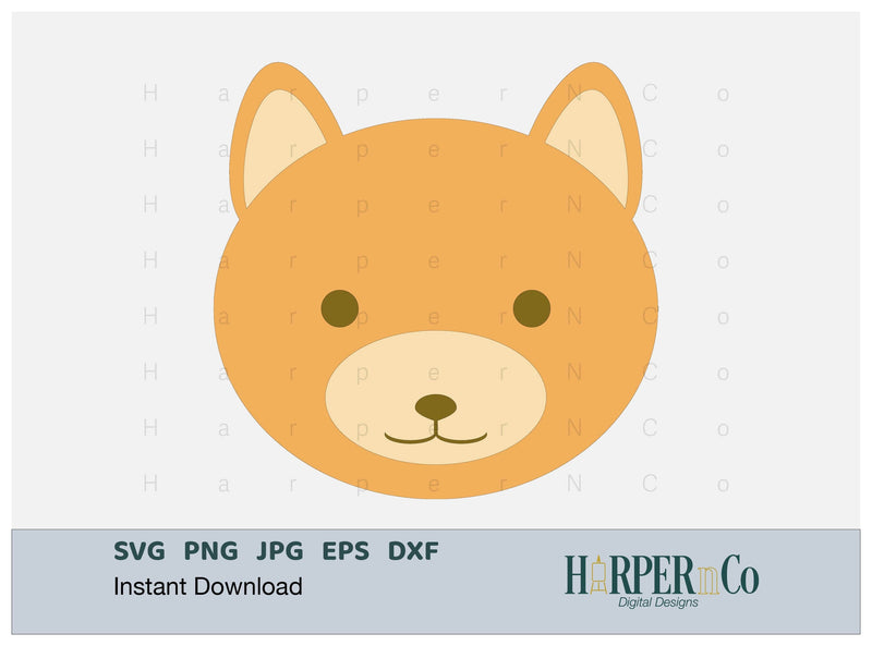 Fox SVG PNG Cut EPS File SVG HarperNCo 