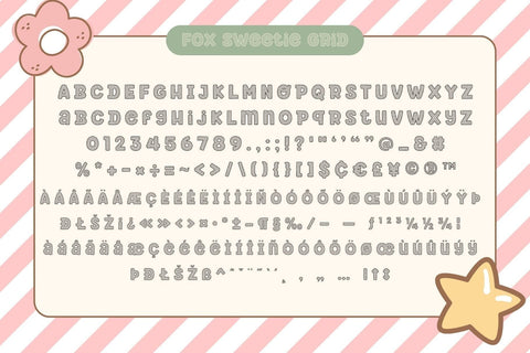 Fox Sweetie 6 Fonts Style Font Fox7 By Rattana 