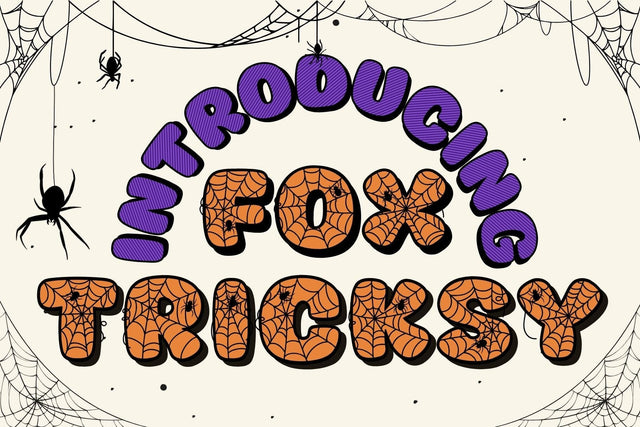 Fox Tricksy: 5 Font Styles Font Fox7 By Rattana 