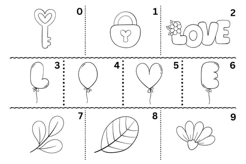 Fox Valentine Doodle Dingbat Font Font Fox7 By Rattana 