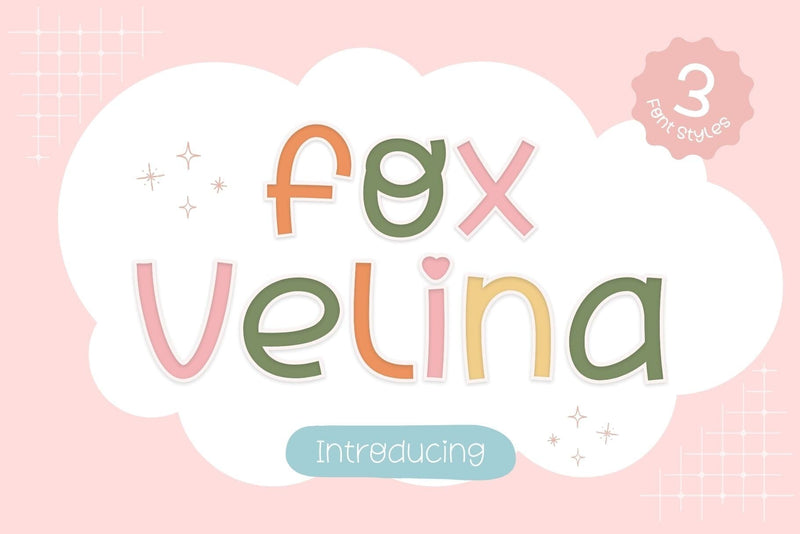 Fox Velina Font Font Fox7 By Rattana 