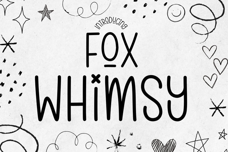 Fox Whimsy Font Font Fox7 By Rattana 
