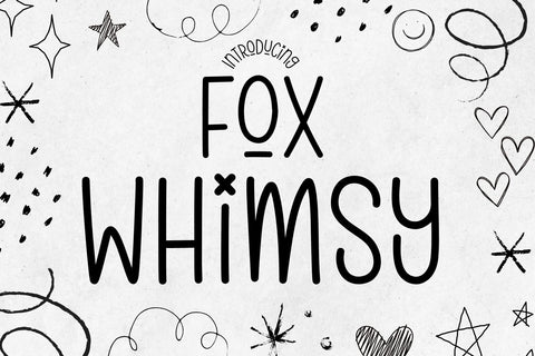 Fox Whimsy Font Font Fox7 By Rattana 