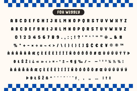 Fox Wiggly 4 Font Style Font Fox7 By Rattana 