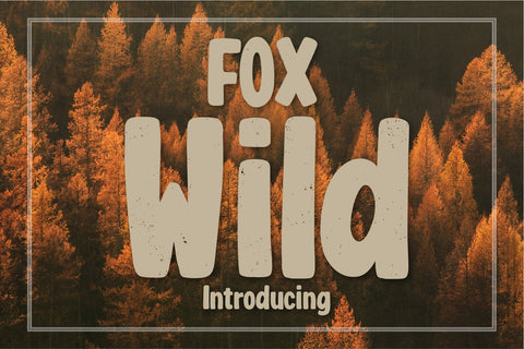 Fox Wild Font Font Fox7 By Rattana 