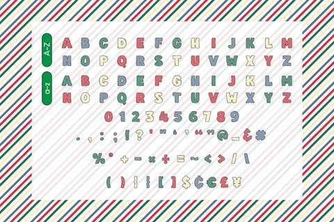 Fox Xmas-V5 Color Font Font Fox7 By Rattana 