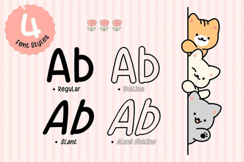 Fox Yummi Font Font Fox7 By Rattana 