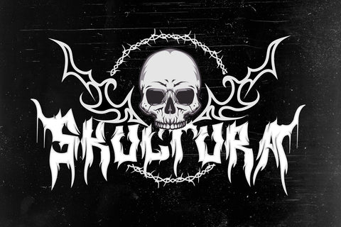 Foxes Storm - Blackmetal Font Font Mozzatype 