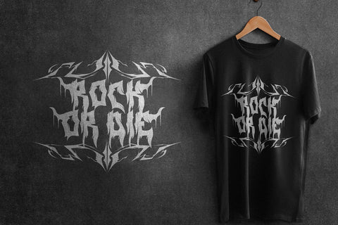 Foxes Storm - Blackmetal Font Font Mozzatype 