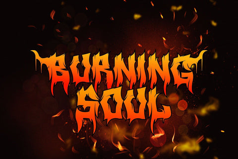Foxes Storm - Blackmetal Font Font Mozzatype 