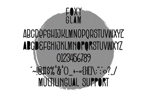 Foxy Glam Font Dm Letter Studio 