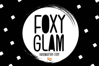 Foxy Glam Font Dm Letter Studio 
