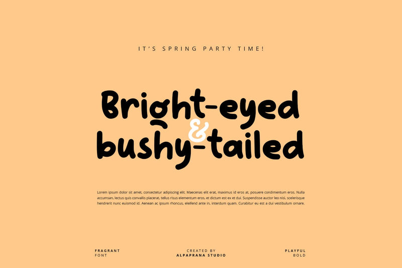 Fragrant - Playful Font - So Fontsy
