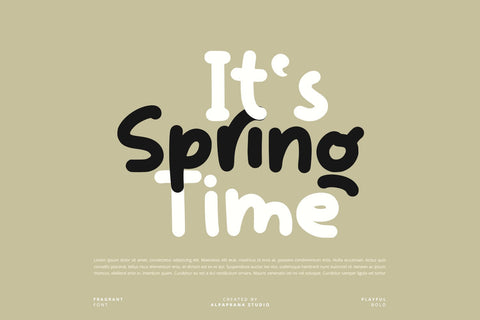 Fragrant - Playful Font Font Alpaprana Studio 