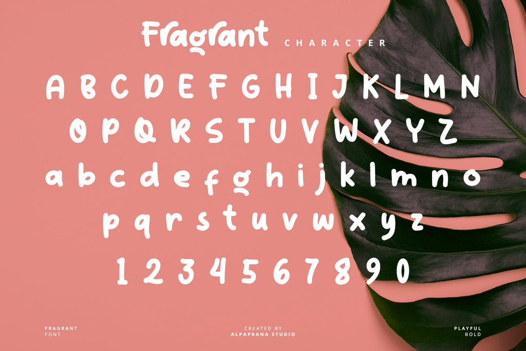Fragrant - Playful Font - So Fontsy
