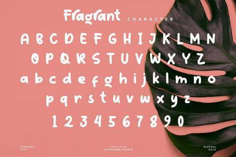 Fragrant - Playful Font Font Alpaprana Studio 