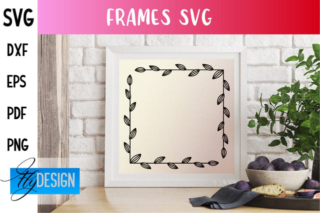 Frame SVG | Home Design SVG | Frame Circle | Frame Square | SVG Files SVG Fly Design 