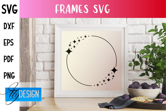 Frame SVG | Home Design SVG | Frame Circle | Frame Square | SVG Files SVG Fly Design 