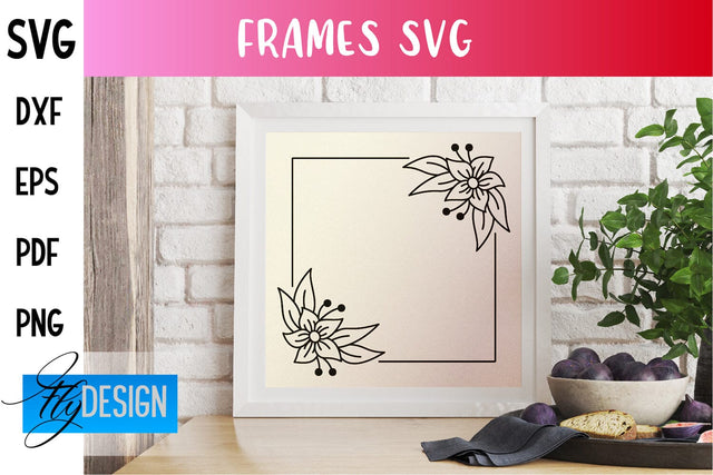 Frame SVG | Home Design SVG | Frame Circle | Frame Square | SVG Files SVG Fly Design 