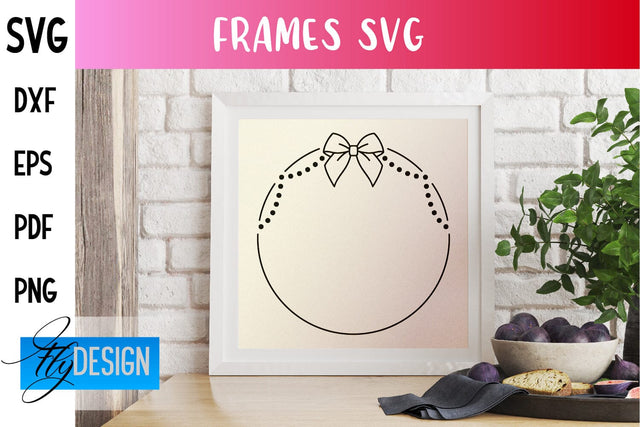 Frame SVG | Home Design SVG | Frame Circle | Frame Square | SVG Files SVG Fly Design 