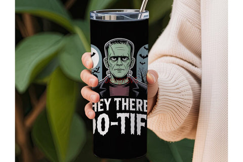 Frankenstein Boo-tiful 20oz Tumbler Wrap Sublimation DesignSVG 