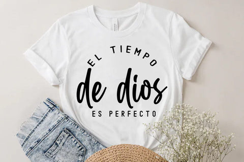 Frases Religiosas SVG, Spanish Quote T-shirt Bundle SVG FiveStarCrafting 