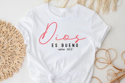 Frases Religiosas SVG, Spanish Quote T-shirt SVG FiveStarCrafting 