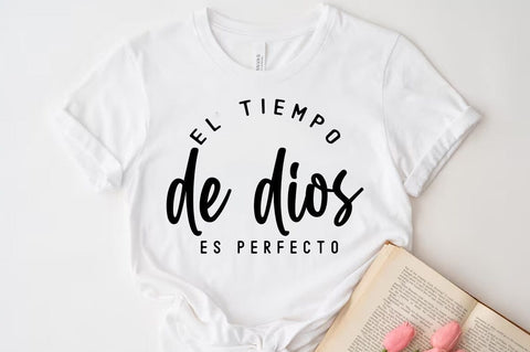Frases Religiosas SVG, Spanish Quote T-shirt SVG FiveStarCrafting 