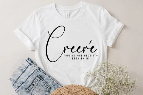 Frases Religiosas SVG, Spanish Quote T-shirt SVG FiveStarCrafting 