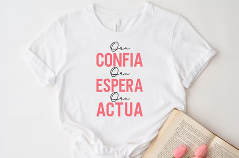 Frases Religiosas SVG, Spanish Quote T-shirt SVG FiveStarCrafting 