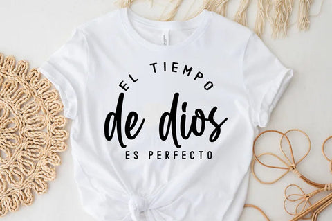 Frases Religiosas SVG, Spanish Quote T-shirt SVG FiveStarCrafting 