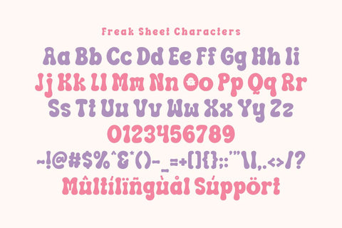 Freak Sheet - Cute Halloween Font Font Masyafi Studio 