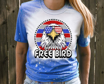 Free And Proud Eagle Sublimation So Fontsy VIP Design Shop 